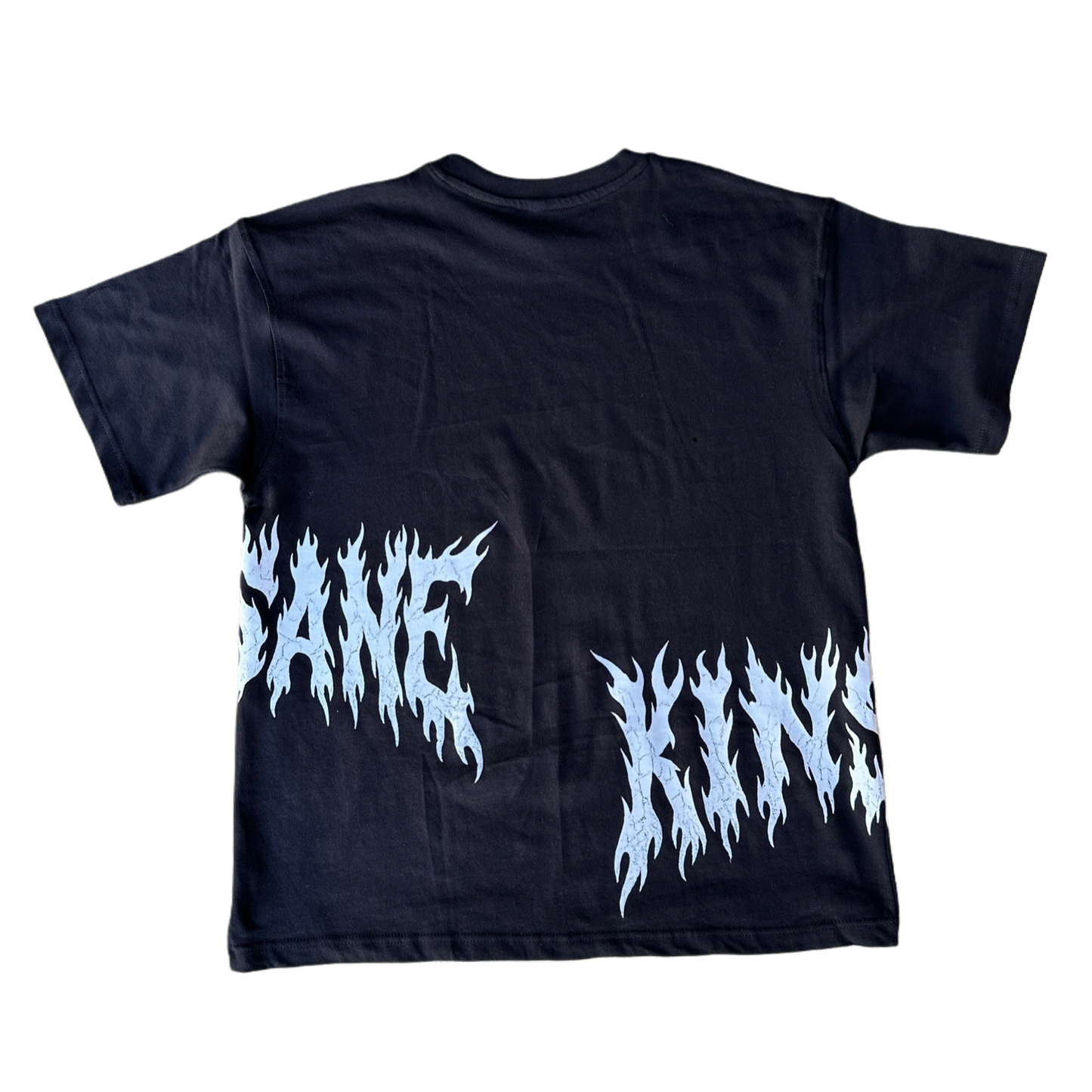 FLAMED YIN Boxy Style Heavy T-Shirt