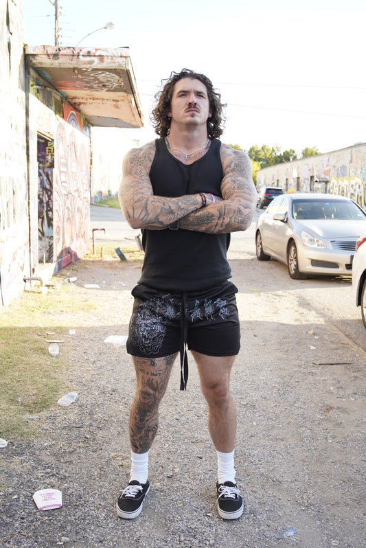 Tekkin Martial Arts Trim Training Shorts