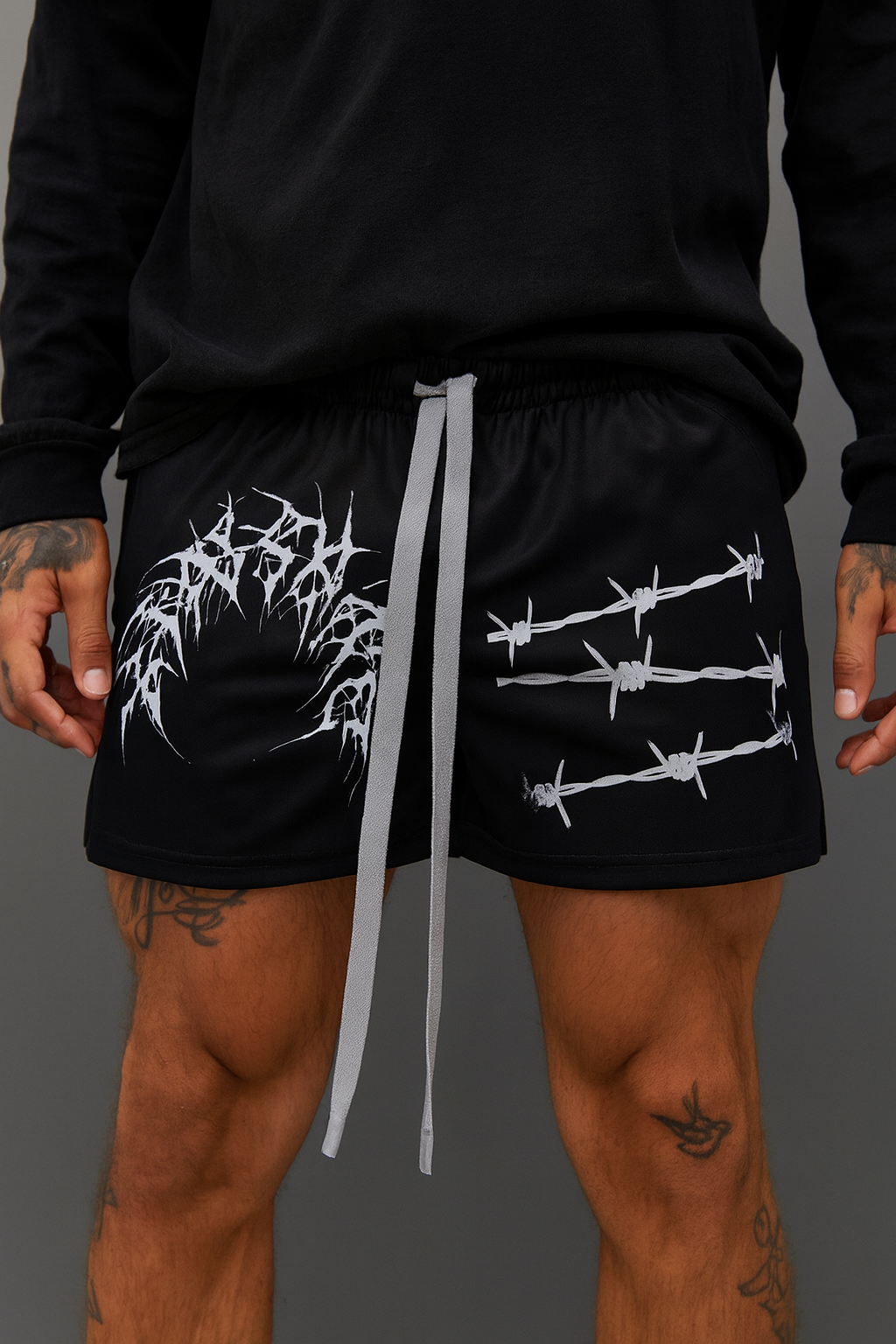 Tekkin Martial Arts Trim Training Shorts