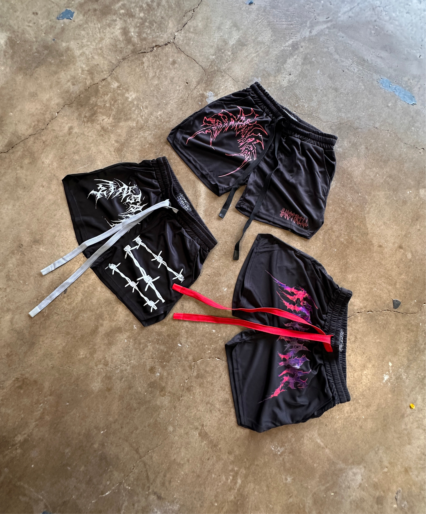 Tekkin Martial Arts Trim Training Shorts