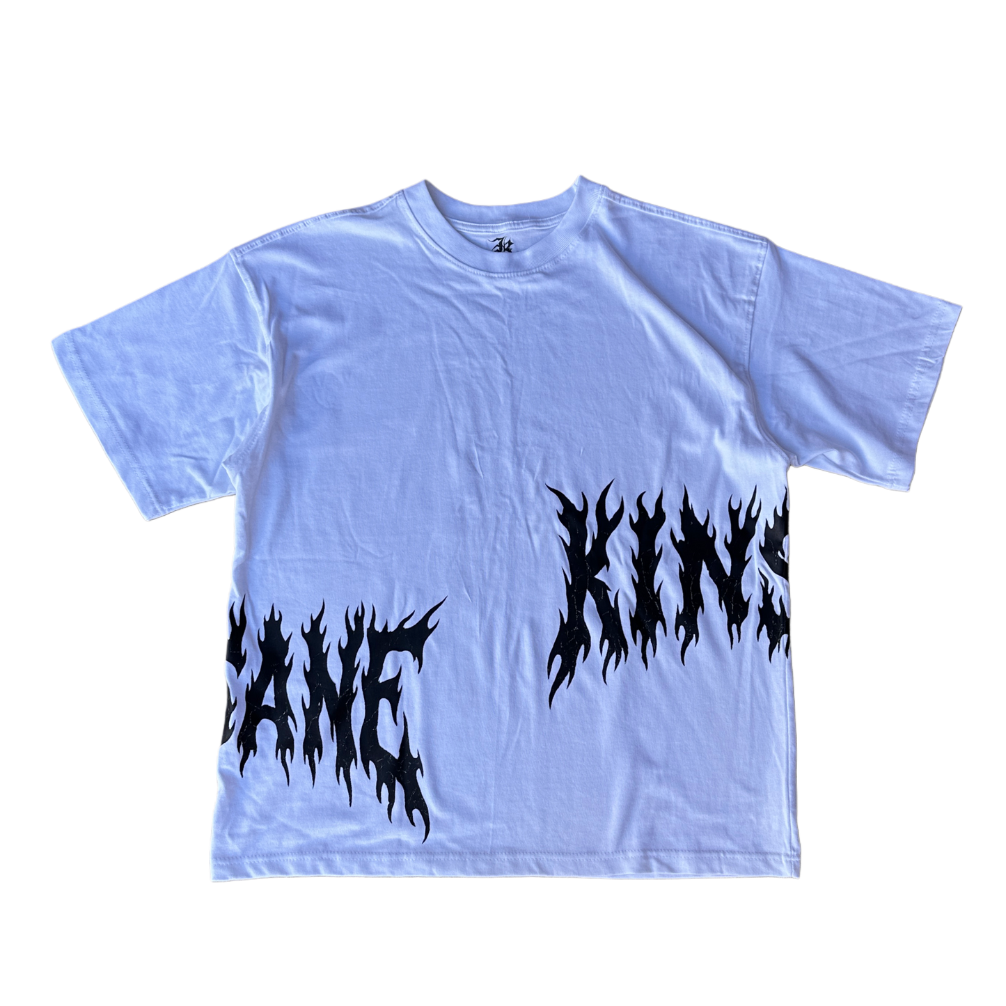 FLAMED YANG Boxy Style Heavy T-Shirt