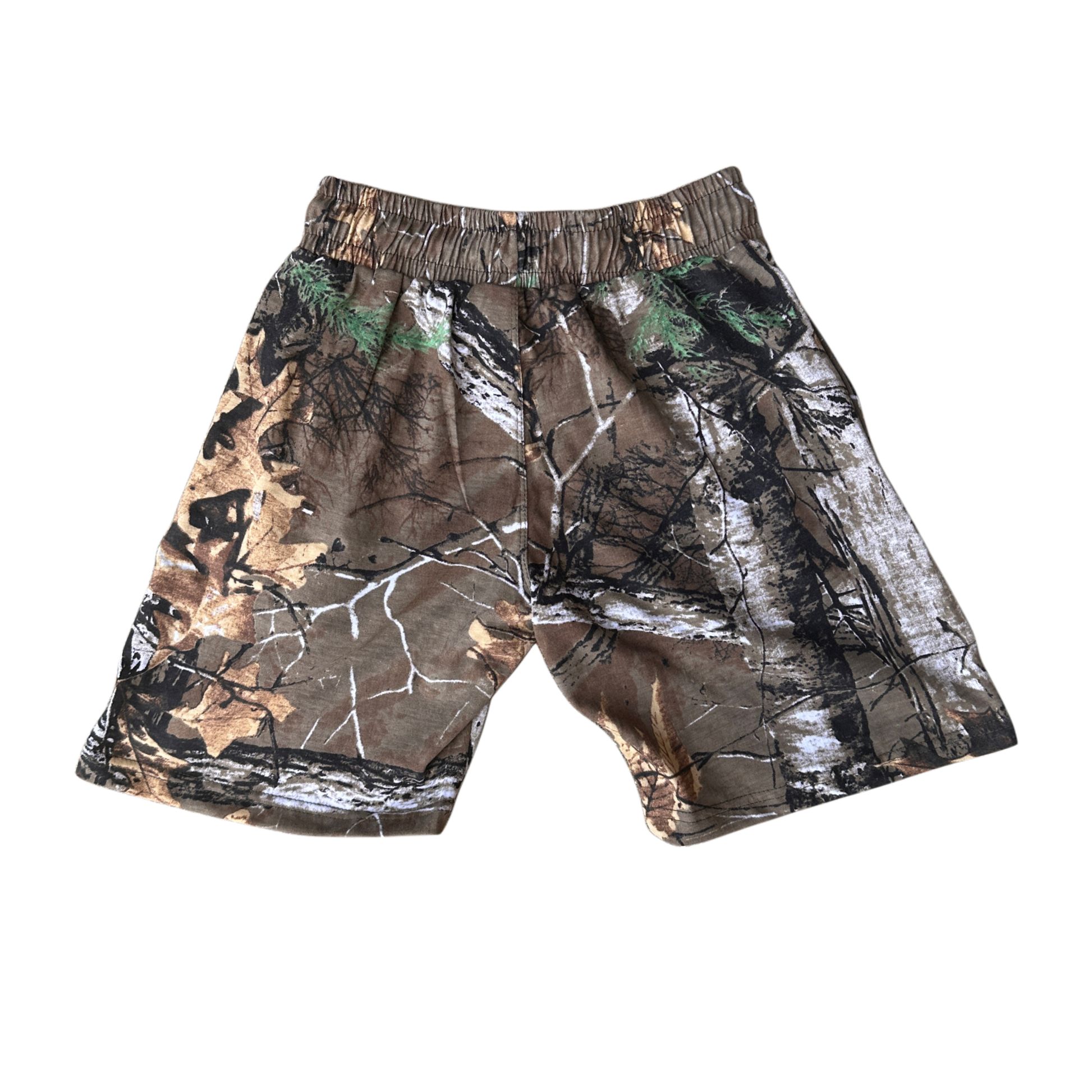 Back view of camouflage shirts 