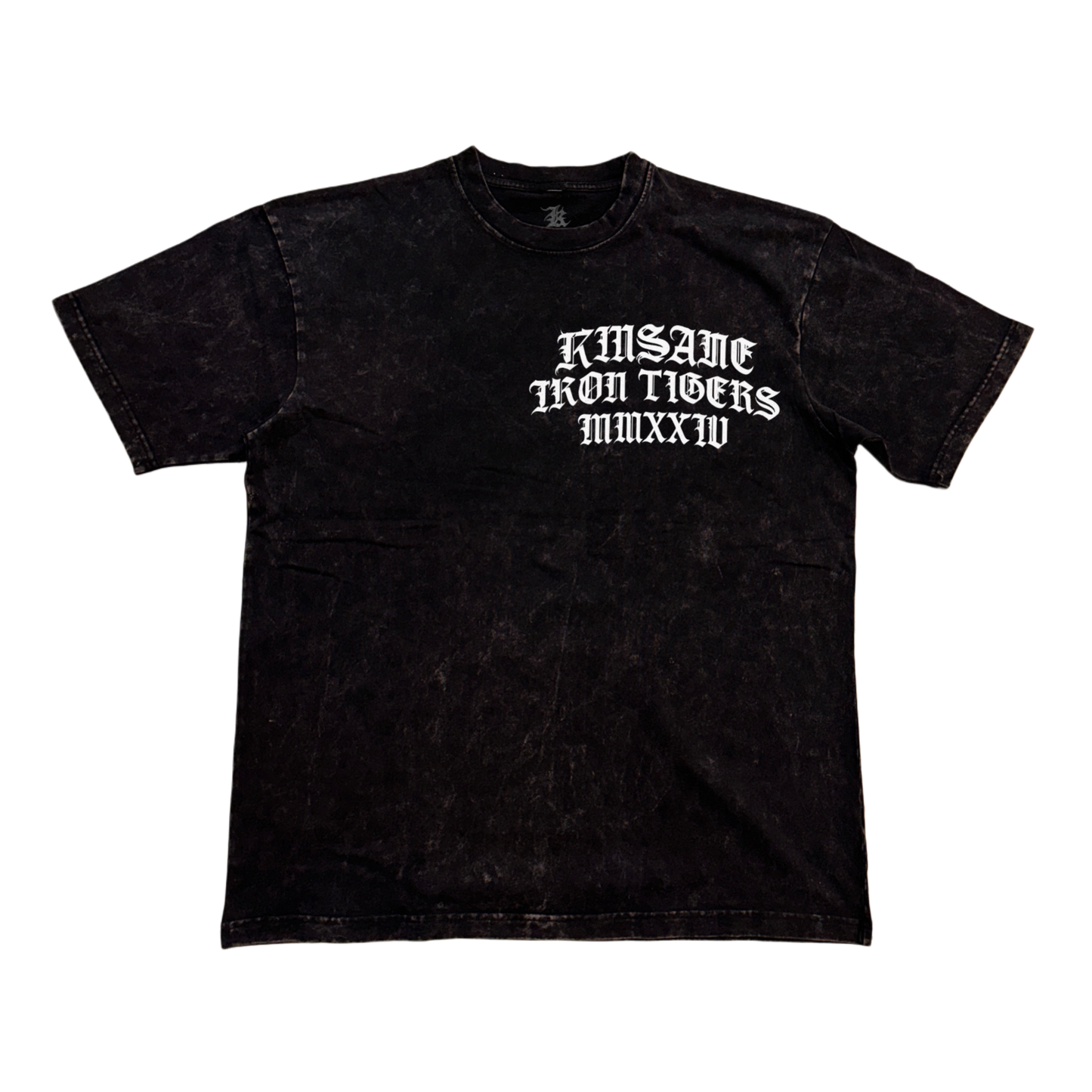 IRON TIGERS Acid Washed Heavy T-Shirt