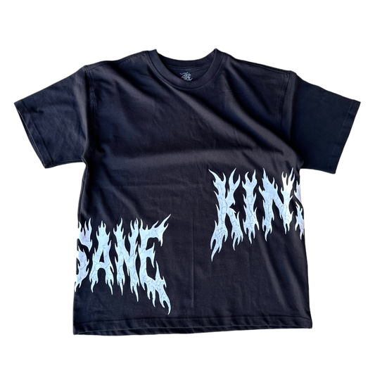 FLAMED YIN Boxy Style Heavy T-Shirt