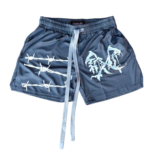 Tekkin Martial Arts Trim Training Shorts