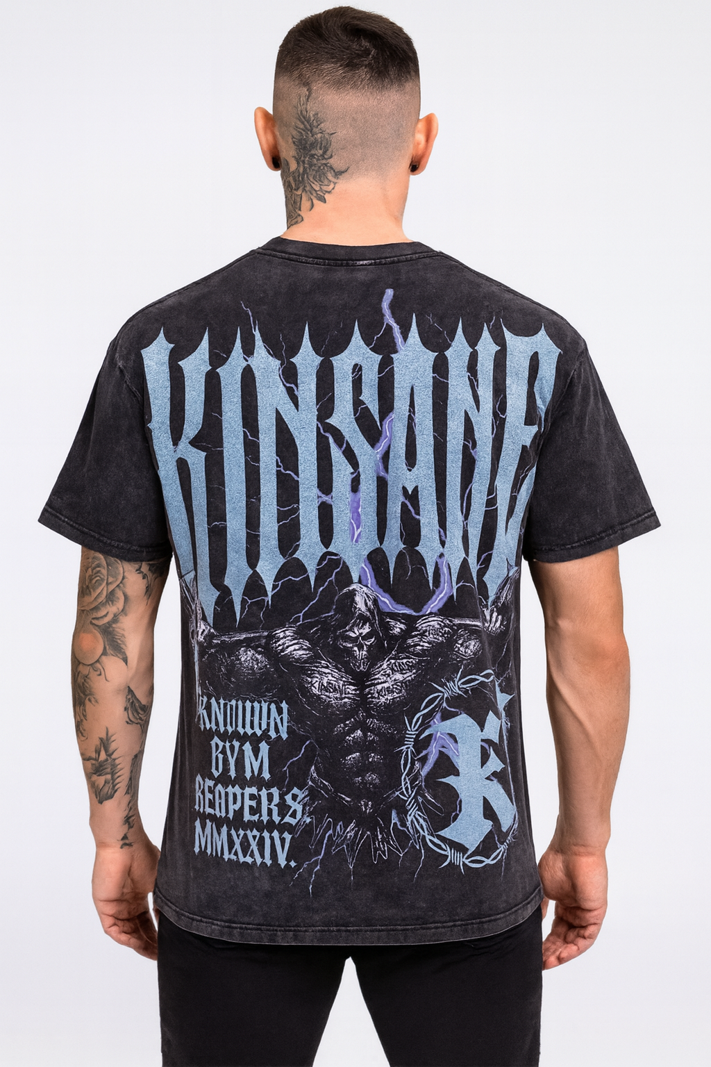 KGR LIFTED Acid Washed Heavy T-Shirt